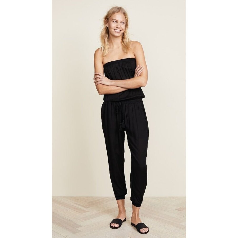 Cool Change Brooke Jumpsuit in Black Size Small